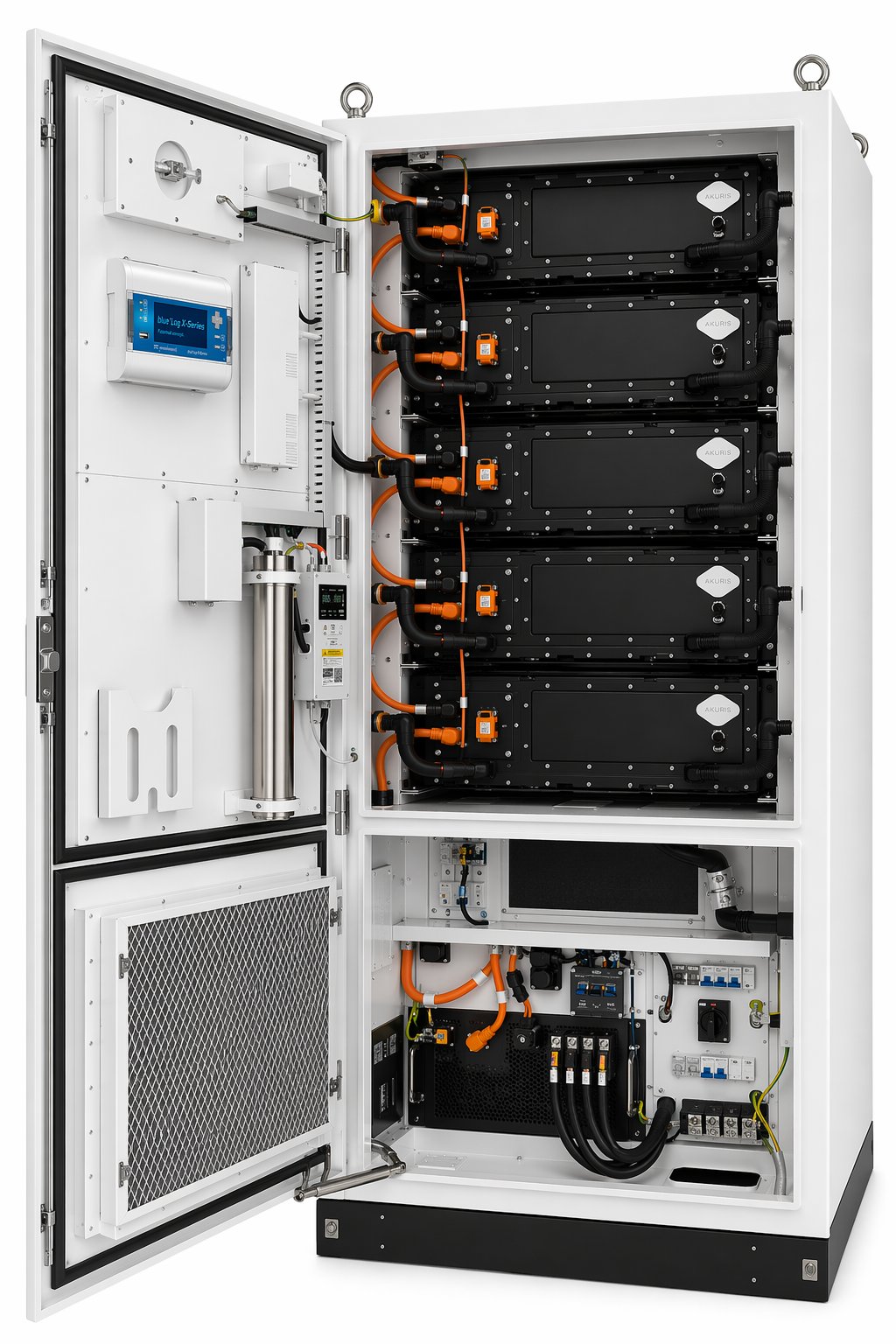 mcE.Store 125 – Innenansicht mit blue'Log XC